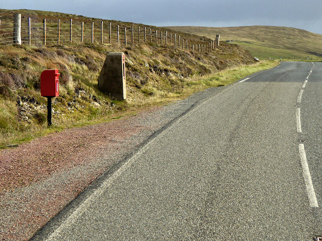 Two Post Boxes at West Yell