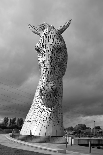 One of The Kelpies