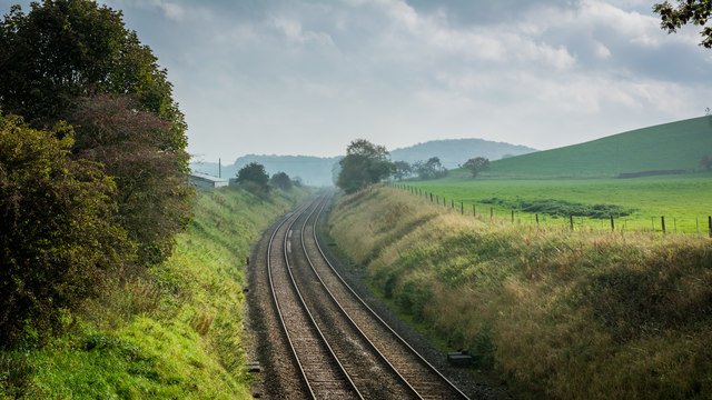 Railway east of Hellifield