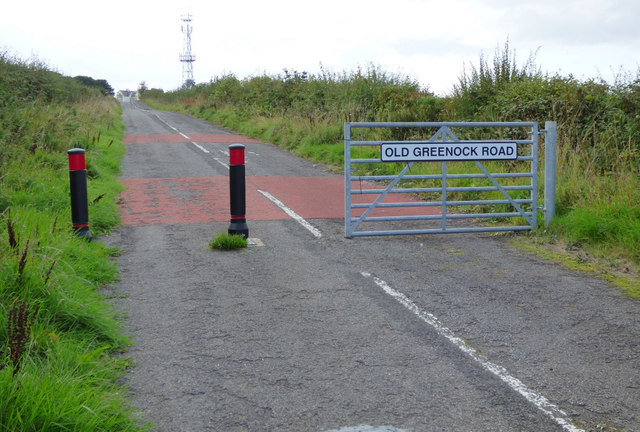 Old Greenock Road © Thomas Nugent :: Geograph Britain and Ireland