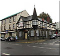 Former Crown pub on a Morriston corner, Swansea