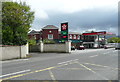 Q8415 : Entrance to Oakpark, shop and filling station, Oakpark Road, Tralee by Humphrey Bolton
