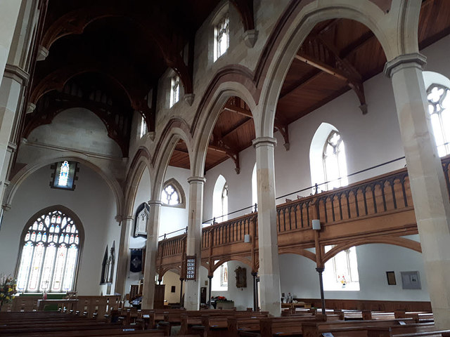 Clitheroe parish church: nave