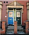 19th century terrace houses in Mill Road (entrances)