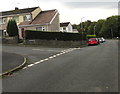 Junction of The Glade and Daleside, Bryncethin