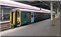 SS6593 : Llanelli train in Swansea station by Jaggery
