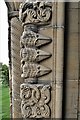 Barton-le-Street, St. Michael and All Angels Church: The north porch (detail) 6