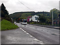 Buses passing in Capel Bangor