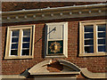 Trinity Almshouses, Trinity Street, Salisbury - sundial