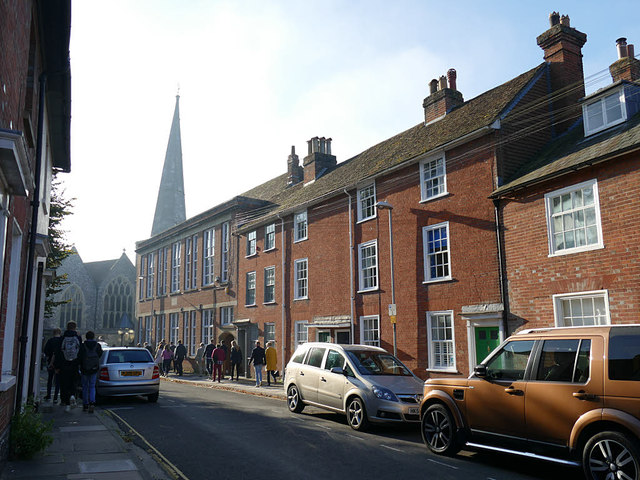 St Martin's Church Street, Salisbury - south side
