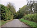 Rural road out of Wootton