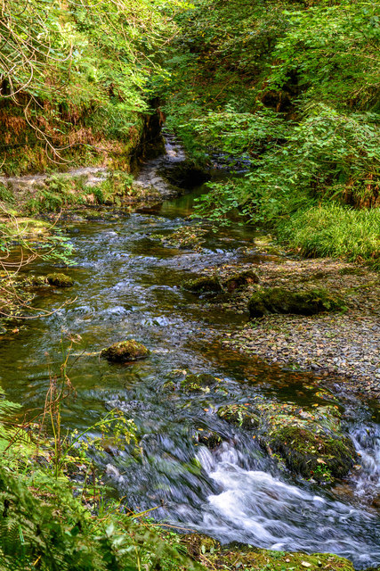 West Devon : Lydford Gorge - River Lyd © Lewis Clarke :: Geograph ...