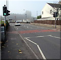 Pelican crossing, High Street, Caerleon