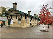 SK2566 : Former Rowsley Railway Station by John H Darch