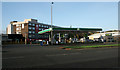 NS5568 : BP petrol station, Great Western Road by Richard Sutcliffe