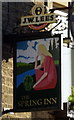 Sign for the Spring Inn, Rochdale