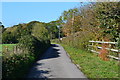 Lane near Ossemsley Manor