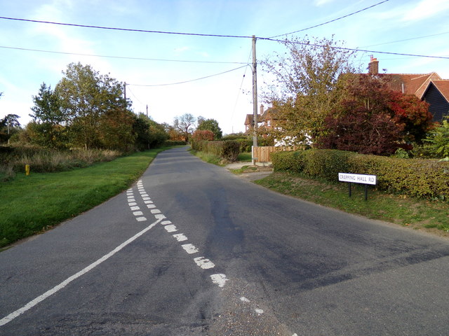 Crepping Hall Road, Chappel