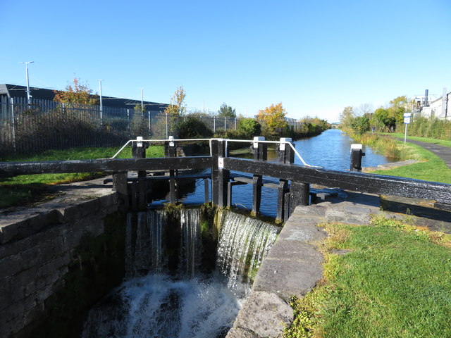 Lock No. 7 on the Royal Canal in Dublin
