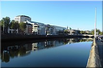 O1534 : Dublin City Council Offices and The River Liffey by Anthony Parkes