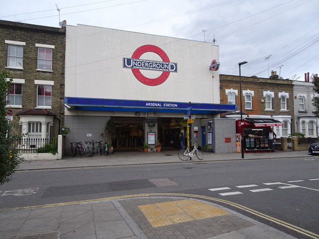 Arsensal Underground station, London