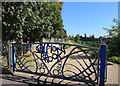 Gate to Salmons Brook Path