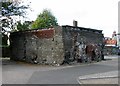 Electricity substation on the King Street car park