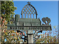 TM4098 : Norton Subcourse Village Sign by Geographer