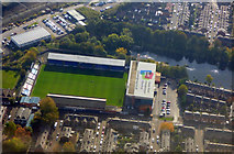 SJ8989 : Edgeley Park Stadium from the air by Thomas Nugent