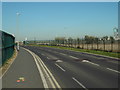 TQ4682 : New road at Barking Riverside by Malc McDonald