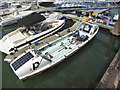 SX9980 : Exmouth Harbour - Talisker Whisky Atlantic Challenge boat by Chris Allen
