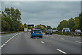 SP0473 : Bromsgrove District : M42 Motorway by Lewis Clarke