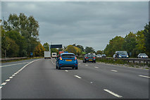 SP0473 : Bromsgrove District : M42 Motorway by Lewis Clarke
