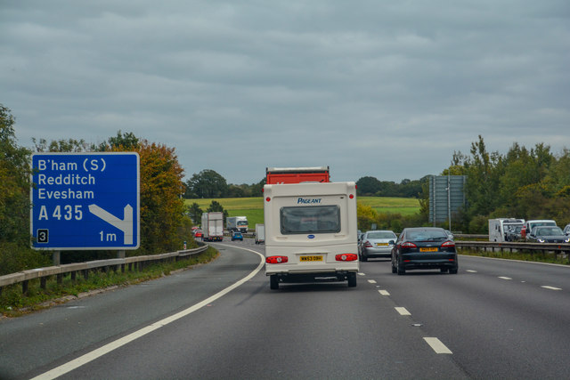 Bromsgrove District : M42 Motorway © Lewis Clarke cc-by-sa/2.0 ...