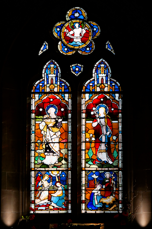 Joseph And Mary Stained Glass Window © David Dixon Geograph 