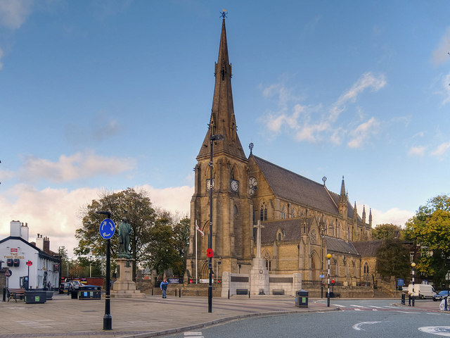 Bury Parish Church St Mary The Virgin © David Dixon Geograph