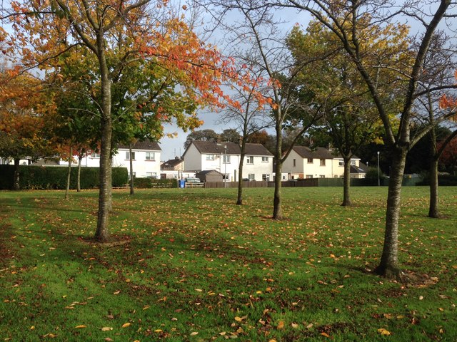 Autumn scene, Winters Gardens, Omagh