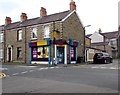 Former Premier convenience store on a Swansea corner