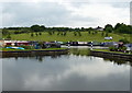 Reedley Marina on the Leeds and Liverpool Canal