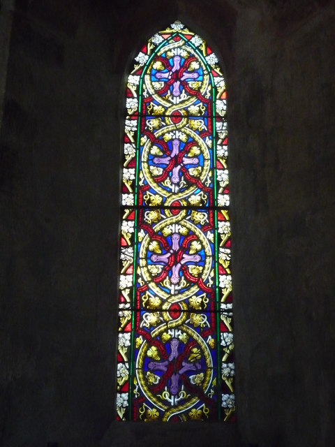 Window inside St. James' Church (Chancel | Kinnersley)
