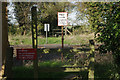 Footpath crossing, Monks Risborough