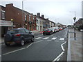 Zebra crossing on Station Road, Bamber Bridge