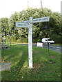 TL9125 : Signpost on New Road by Geographer