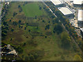 Open ground, Adswood from the air