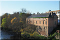 Building overlooking River Ericht in Blairgowrie