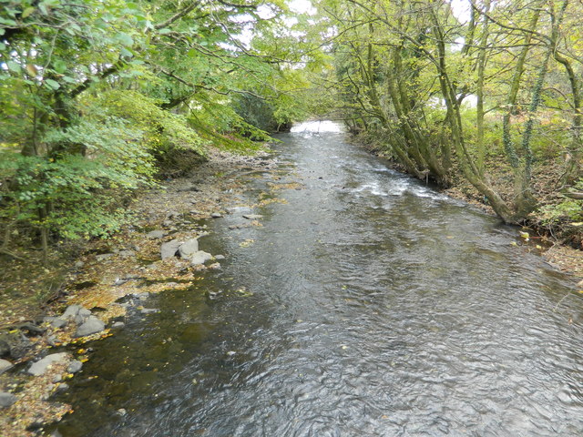 The Rhymney River, near Glyn-Rhymney