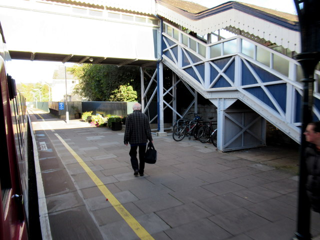 Stroud Railway Station and Footbridge
