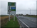 Flensburg Way (B5253), Farington Moss  approaching roundabout