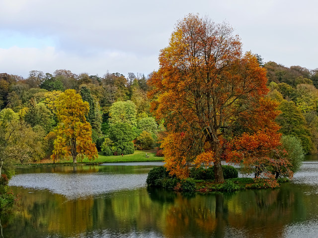 View from the Pantheon, Stourhead