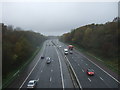 SD5822 : M61 northbound, Whittle-le-Woods by JThomas